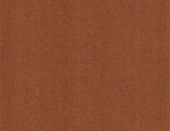 Button Small Ottoman - Light Grey Lower - Terracotta Brown Upper