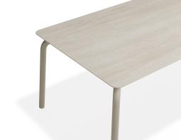 P 4 Roku Diningtable 220x100 Dune Latte