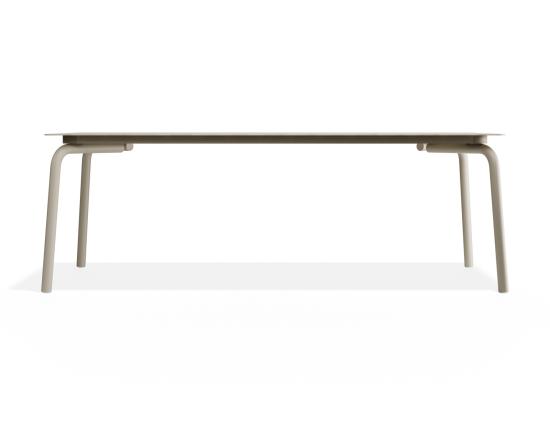 Roku Dining Table 220cm - Outdoor - Latte - Dune Ceramic