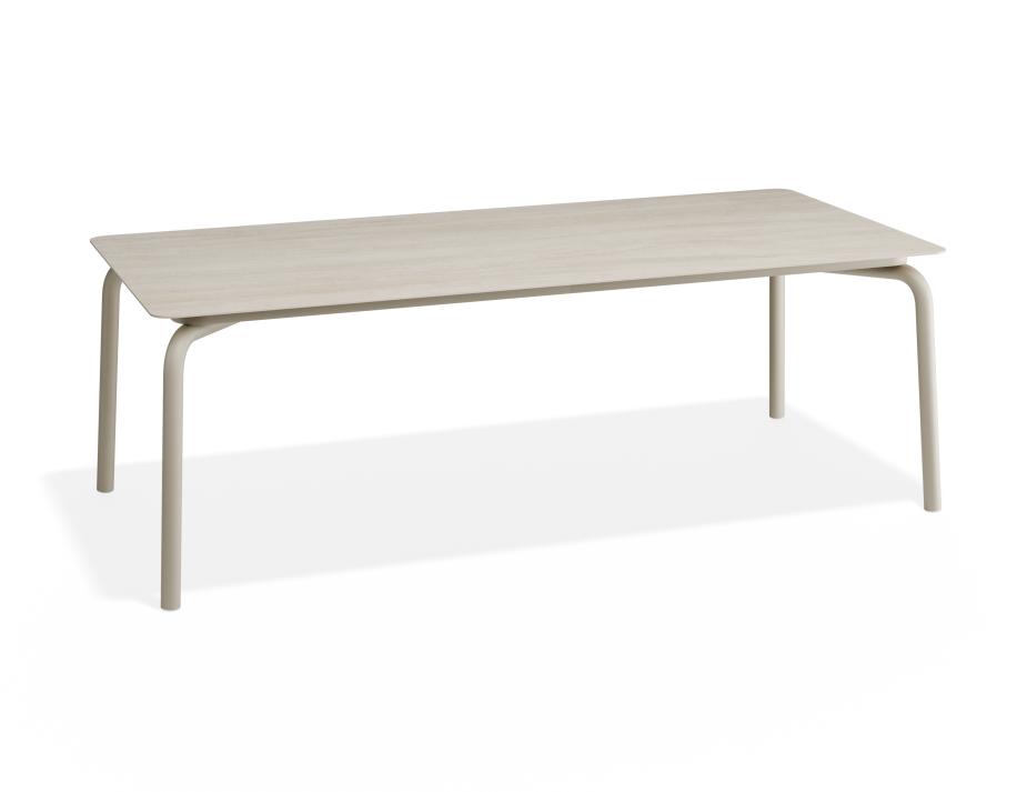 P 2 Roku Diningtable 220x100 Dune Latte