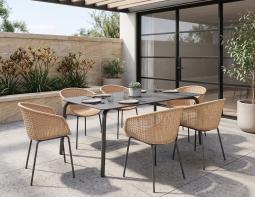 Ceramic Outdoor Dinning Table