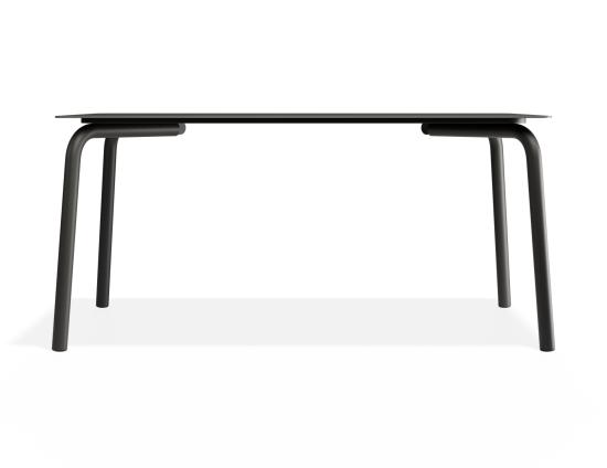 Roku Dining Table 160cm - Outdoor - Charcoal - Basalt Ceramic