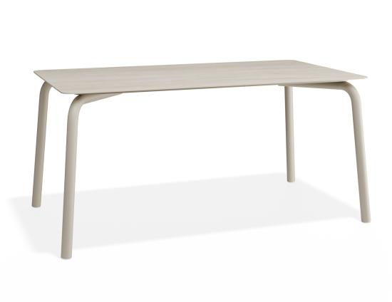 Roku Dining Table 160cm - Outdoor - Latte - Dune Ceramic