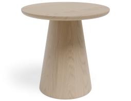 Circa Side Table - Round - Natural Ash - 50cm