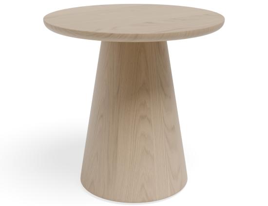 Circa Side Table - Round - Natural Ash - 50cm