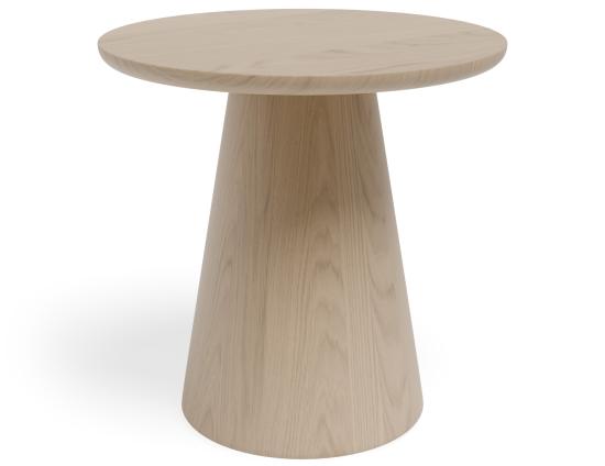 Circa Side Table - Round - Natural Ash - 50cm