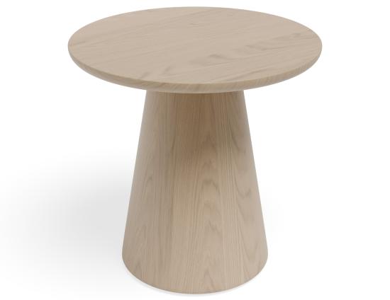 Circa Side Table - Round - Natural Ash - 50cm
