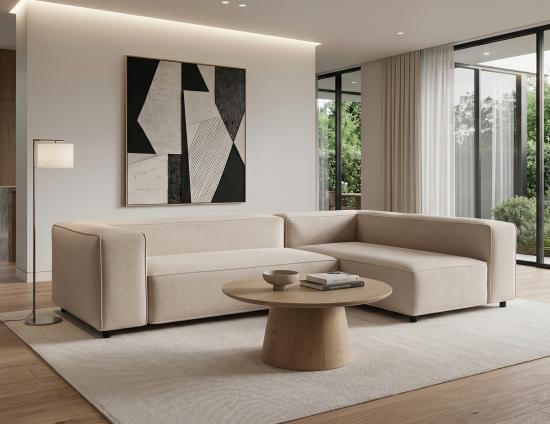 Circa Coffee Table - Round - Natural Ash - 85cm