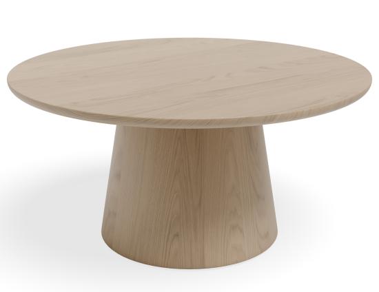 Circa Coffee Table - Round - Natural Ash - 85cm