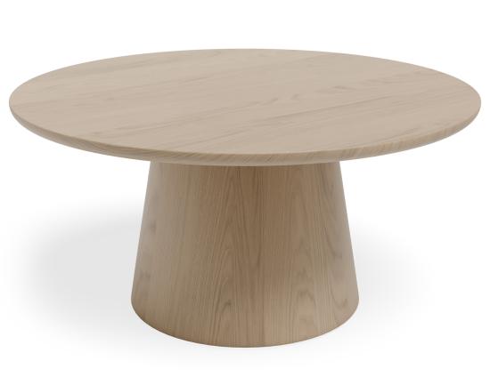 Circa Coffee Table - Round - Natural Ash - 85cm