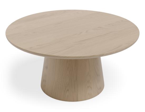 Circa Coffee Table - Round - Natural Ash - 85cm