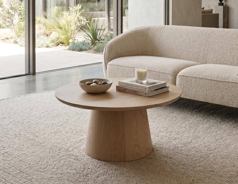 Round Circa Coffee Table Wooden