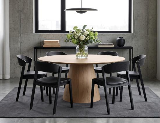 Circa Dining Table - Round - Natural Ash - 140cm