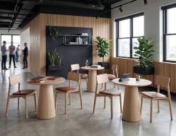 Circa Natural Andi Chairs Natural Office Space