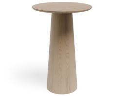 Circa High Bar Table - Round - Natural Ash - 70cm