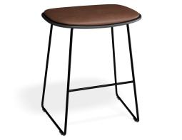 P 1 Elva Lowstool Padded Black Black Tanpu