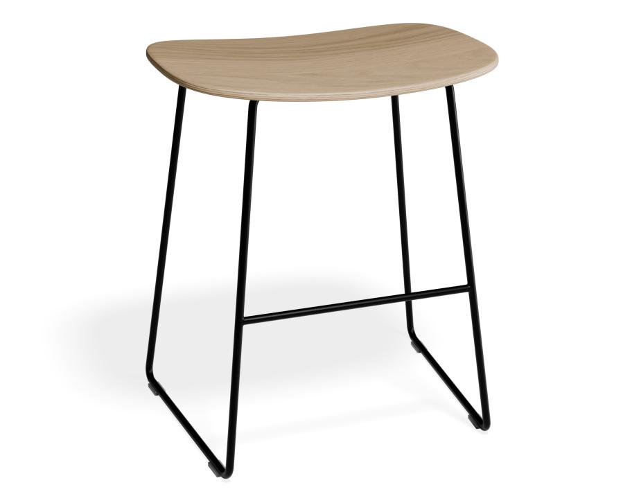 P 1 Elva Lowstool Ash Black