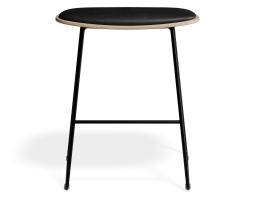 P 4 Elva Lowstool Padded Ash Black Blackpu