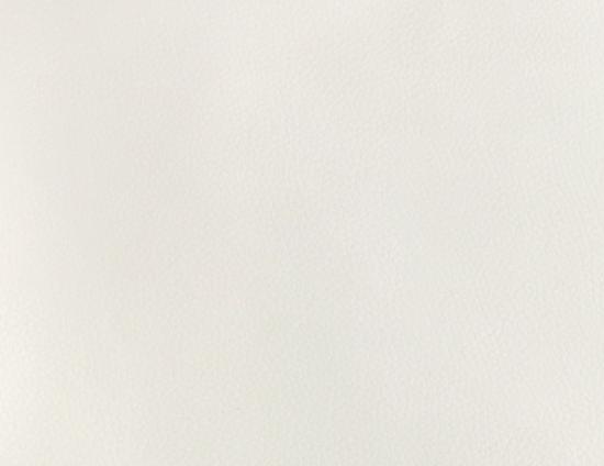 Elva Low Stool - Natural Seat - White Pad - White Frame