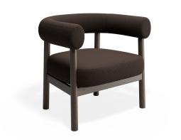 P 1 Marlowe Loungechair Brown Cacao