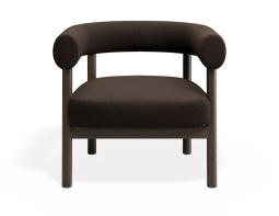 P 4 Marlowe Loungechair Brown Cacao