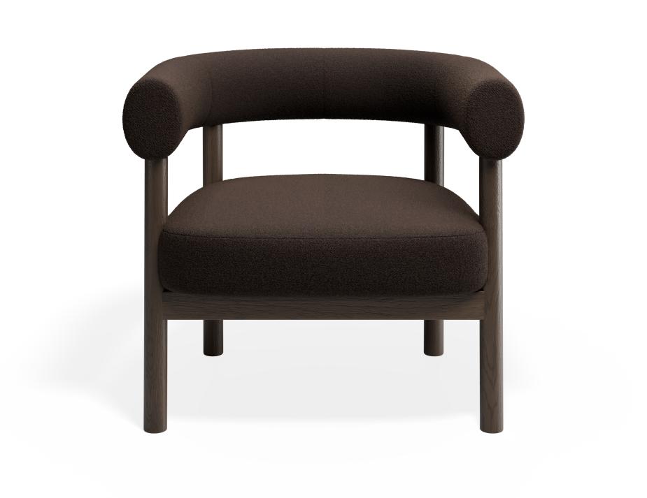 P 4 Marlowe Loungechair Brown Cacao