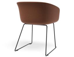 P 2 Lonsdale Armchair Sledbase Brown150