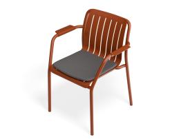 Chair with Granite Grey Cushion