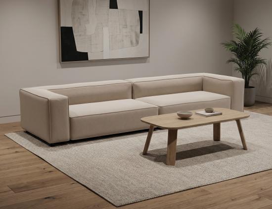 Nolia Modular Sofa - 4 Seater - Beige