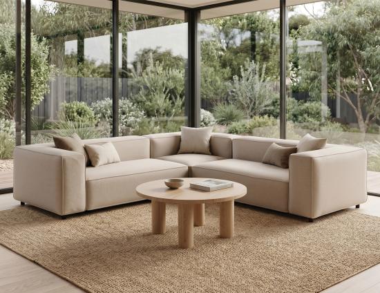 Nolia Modular Sofa - Corner - Beige