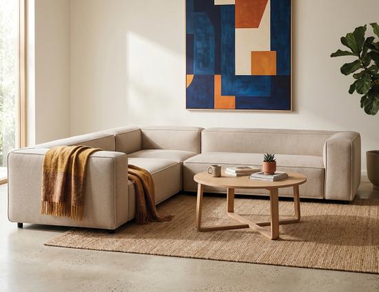 Nolia Modular Sofa - Corner - Beige