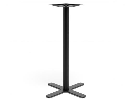 Brax Cross High Bar Table Base - Black