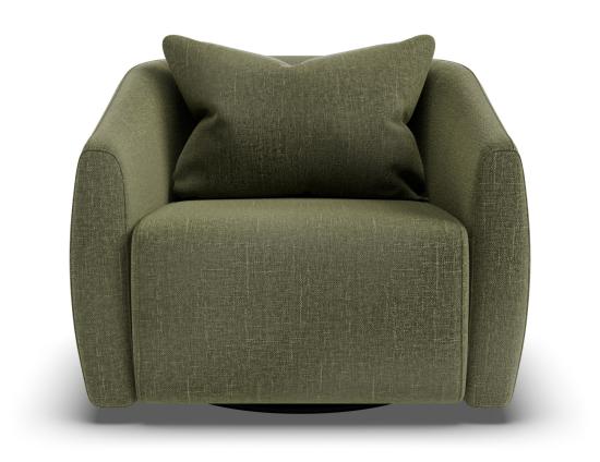 Banksia Swivel Lounge Chair - Custom Upholstered