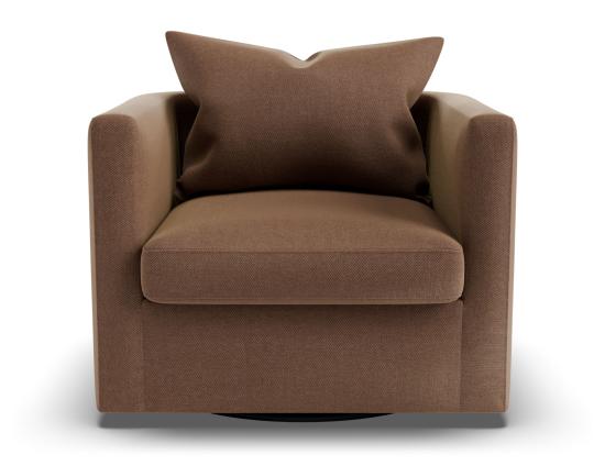 Mallee Swivel Lounge Chair - Custom Upholstered