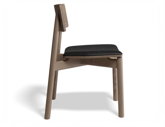 Andi Dining Chair - Walnut - Upholstered