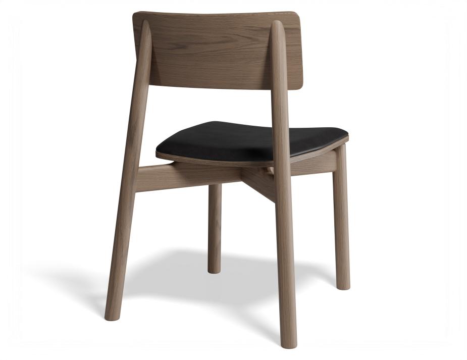 P 2 Andi Chair Pad Walnut Blackpu