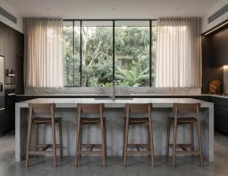 Walnut Kitchen Stool Modern Home