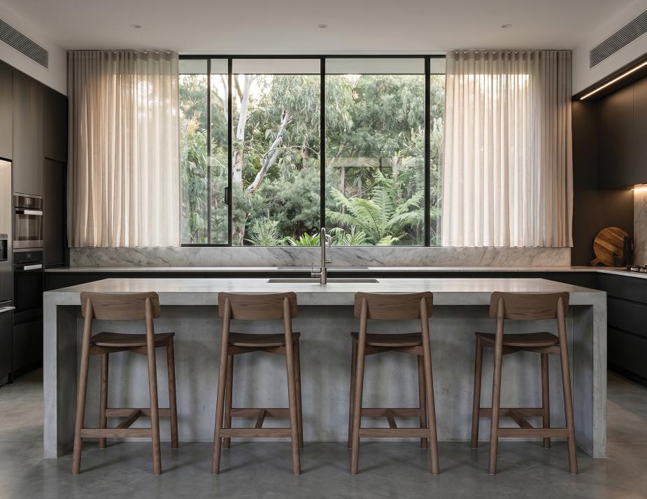 Walnut Kitchen Stool Modern Home