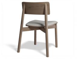 P 2 Andi Chair Pad Walnut Herringbone