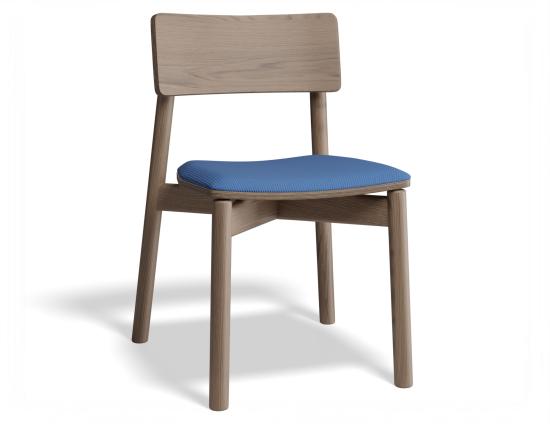 Andi Dining Chair - Walnut - Custom Upholstered