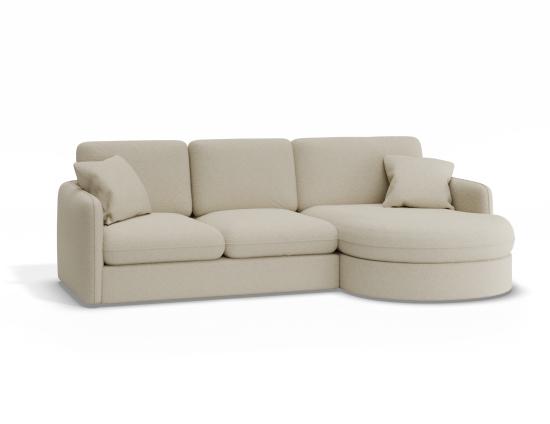 Monte Sofa with Right Chaise - 2 Seater - Custom Upholstered