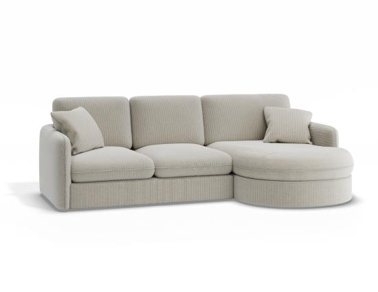 Monte Sofa with Right Chaise - 2 Seater - Custom Upholstered