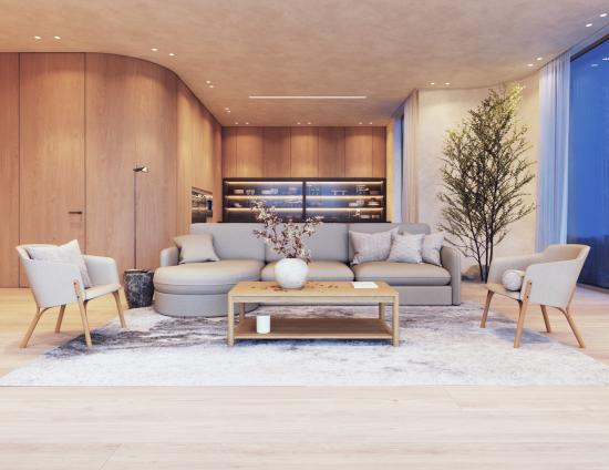 Monte Sofa with Right Chaise - 2.5 Seater - Custom Upholstered