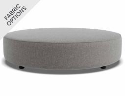 C136814170 Lune Round Low Ottoman 120cm Fossil Product 02