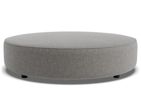 Lune Round Ottoman 120cm - Custom Upholstered