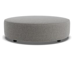 C136814180 Lune Round Low Ottoman 100cm Fossil Product 01