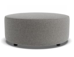 C136814120 Lune Round High Ottoman 90cm Fossil Product 01