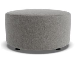 C136814140 Lune Round High Ottoman 70cm Fossil Product 01