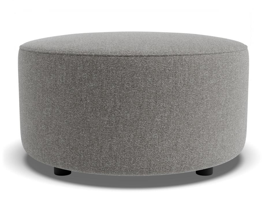 C136814140 Lune Round High Ottoman 70cm Fossil Product 01