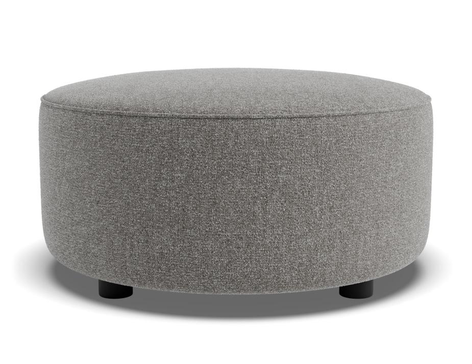 C136814220 Lune Round Low Ottoman 60cm Product Fossil 01